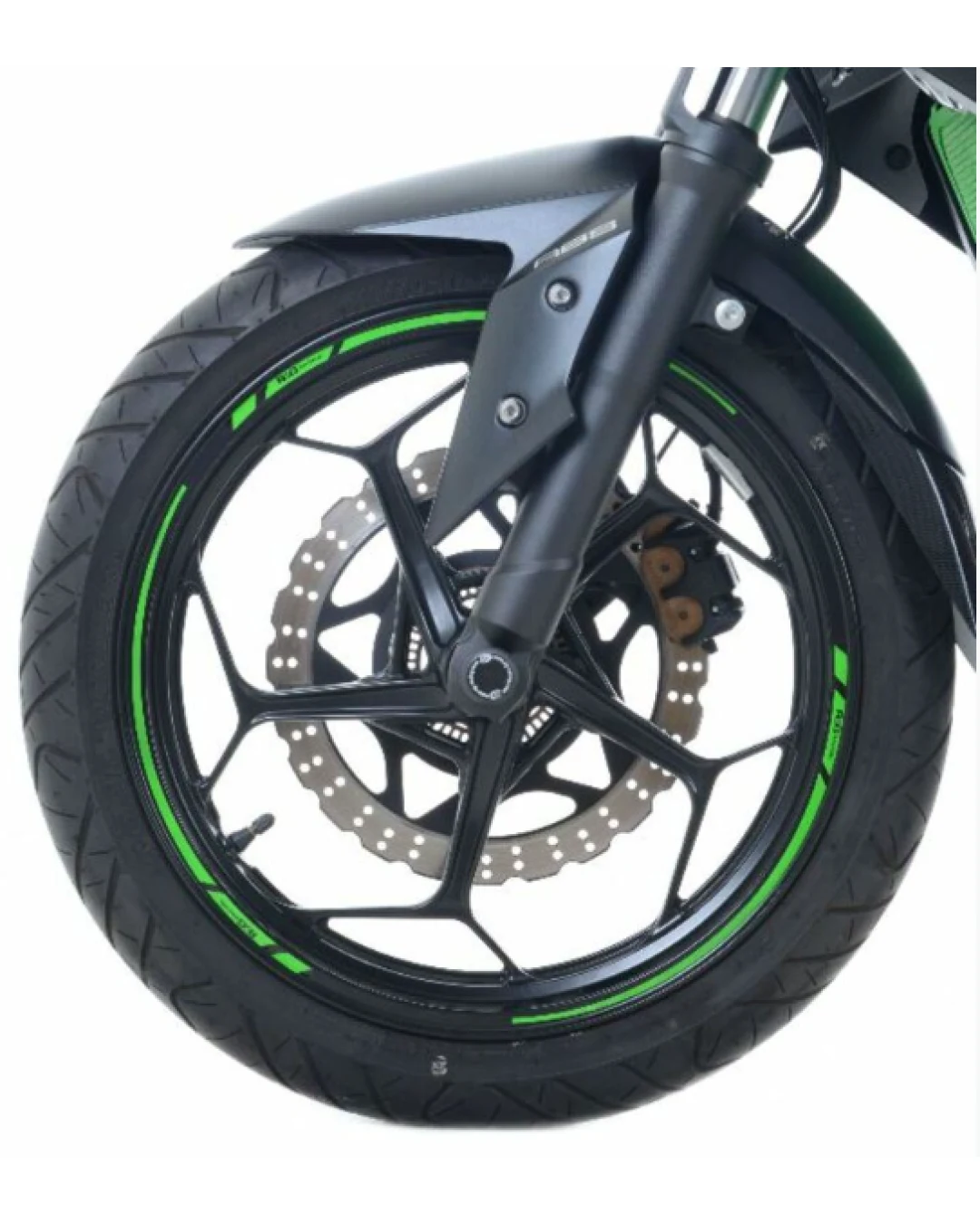 Лепенки за джанти R&G RACING 17'' Green Rim Tape Set