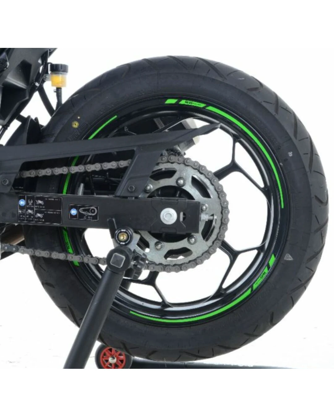 Лепенки за джанти R&G RACING 17'' Green Rim Tape Set
