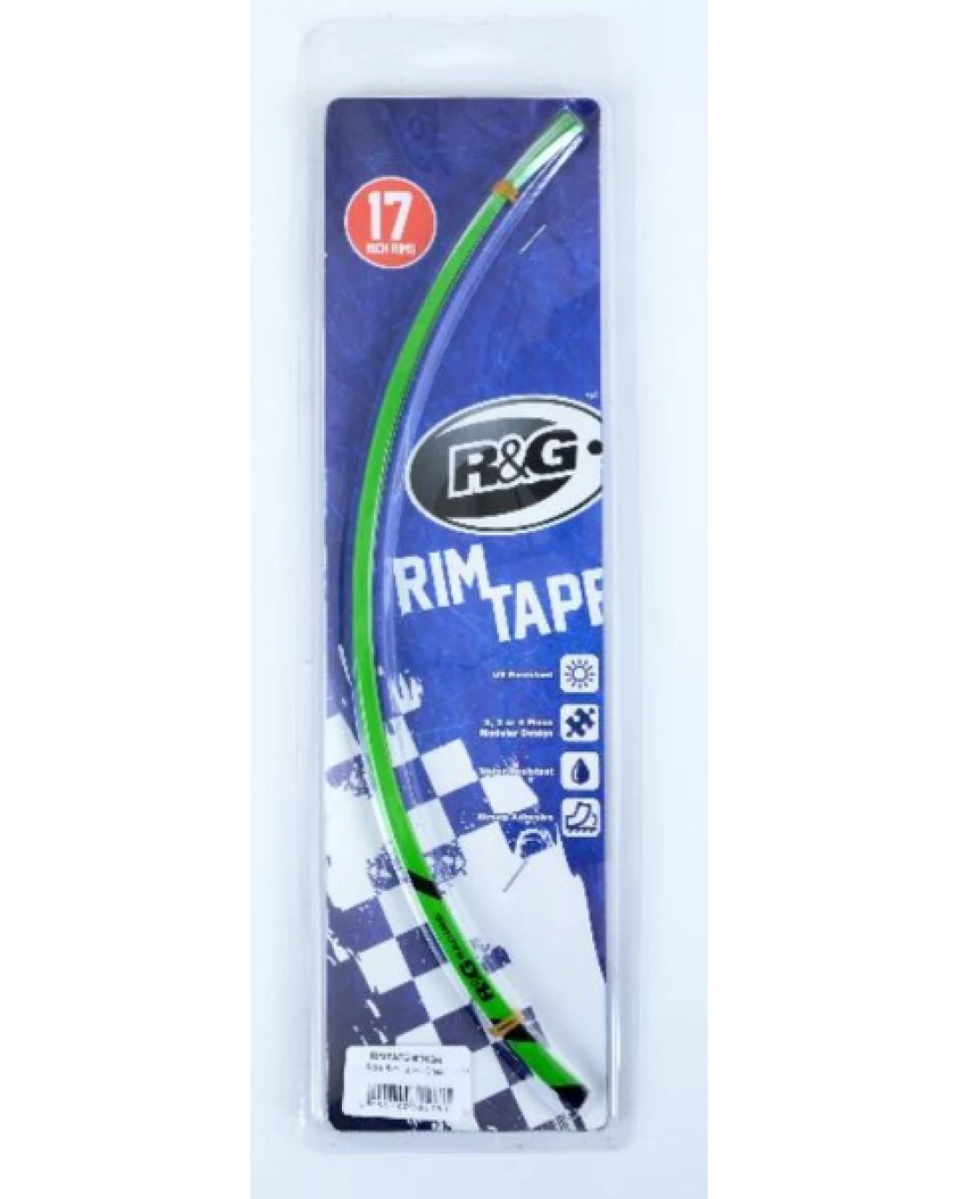Лепенки за джанти R&G RACING 17'' Green Rim Tape Set