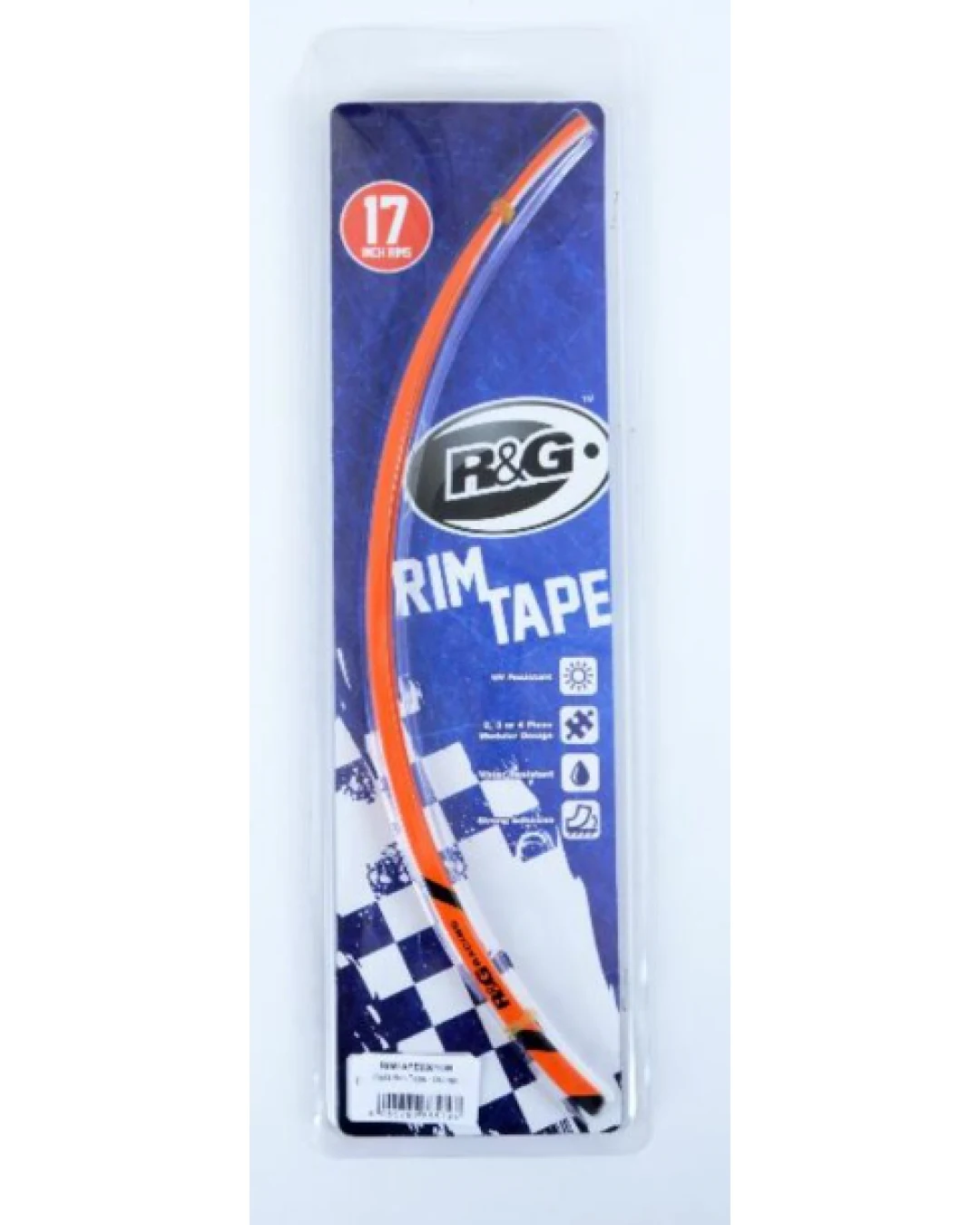 Лепенки за джанти R&G RACING 17'' Orange Rim Tape Set