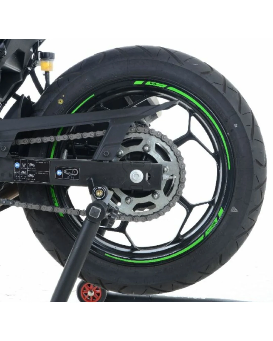 Лепенки за джанти R&G RACING 17'' Red Rim Tape Set