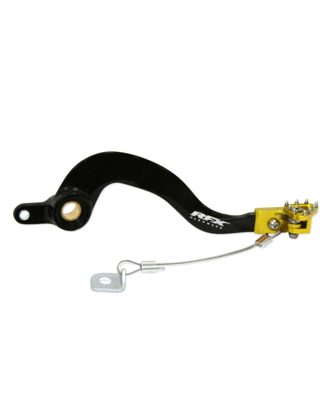 Лост за спирачка RFX Pro FT Rear Brake Lever (Black/Yellow) - Suzuki RMZ250 07-12