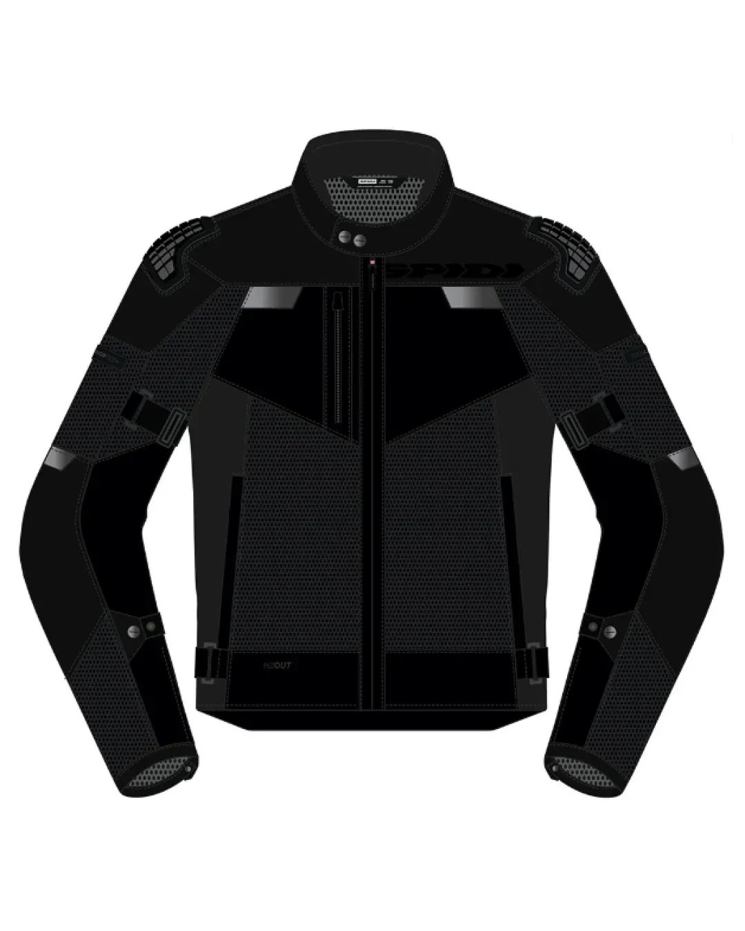 Лятно текстилно мото яке SPIDI VENT PRO Black