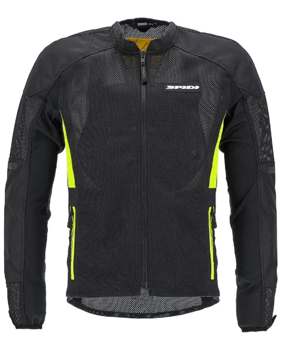Лятно яке с протектори SPIDI SUPER NET Yellow fluo