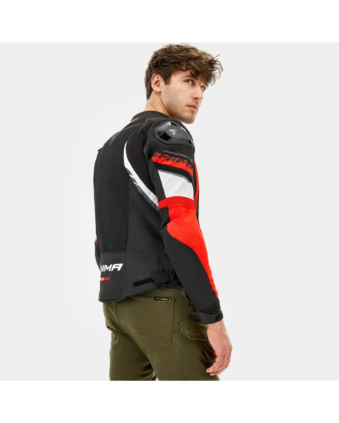 Лятно яке SHIMA MESH PRO 2.0 BLACK/RED