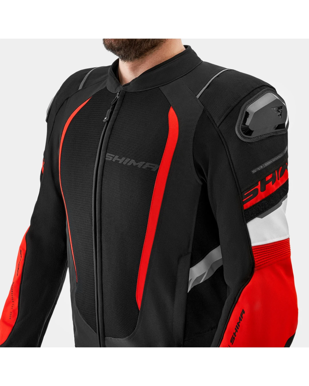 Лятно яке SHIMA MESH PRO 2.0 BLACK/RED