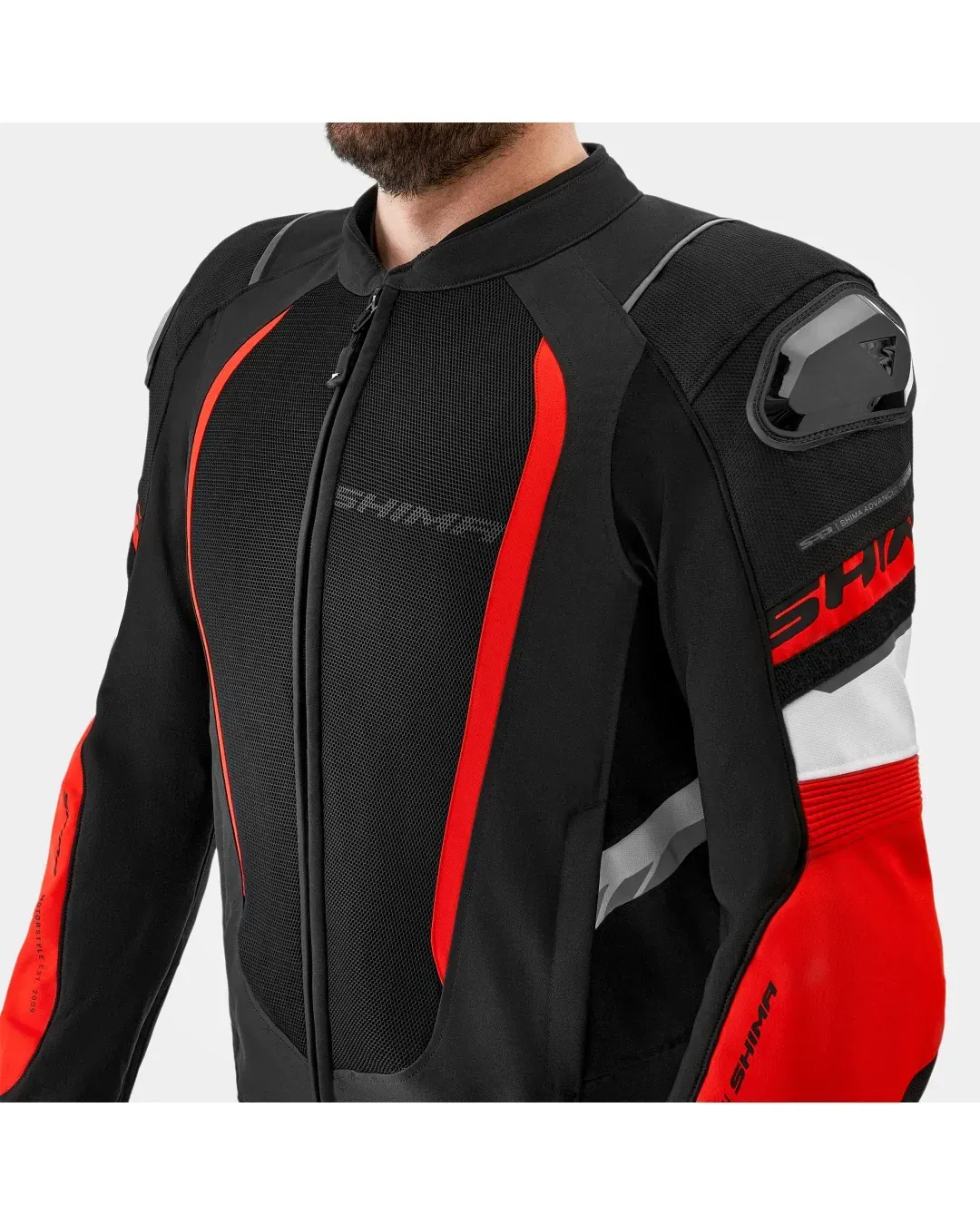 Лятно яке SHIMA MESH PRO 2.0 BLACK/RED