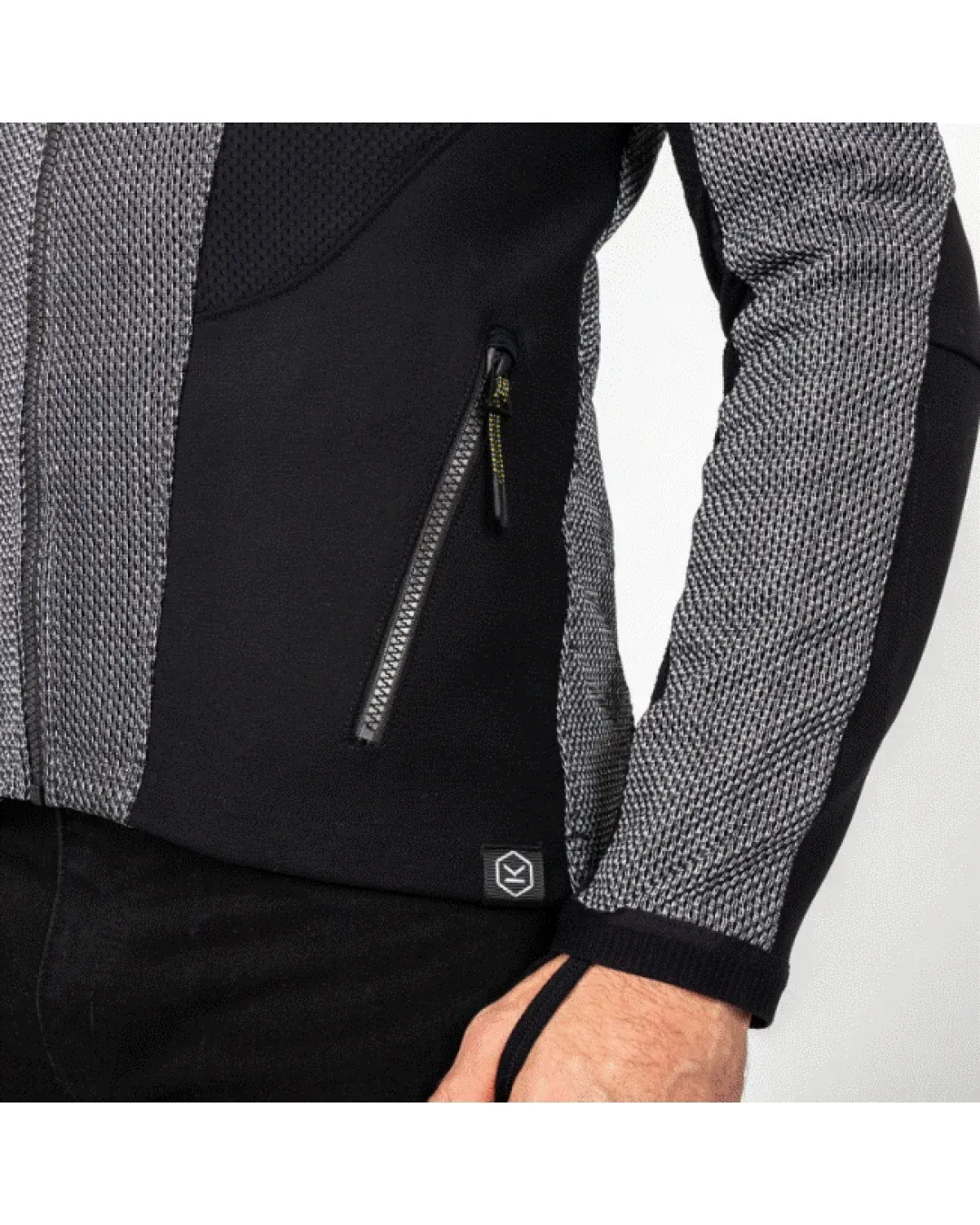 Лятно яке за мотор KNOX URBANE PRO® MK3 BLACK/SILVER