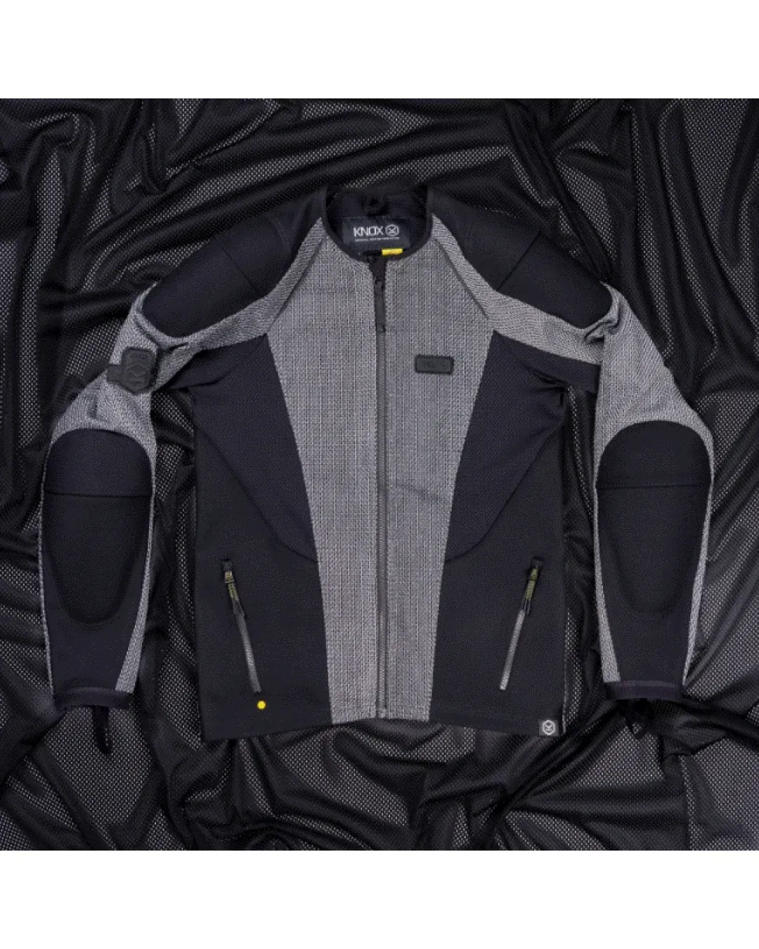Лятно яке за мотор KNOX URBANE PRO® MK3 BLACK/SILVER