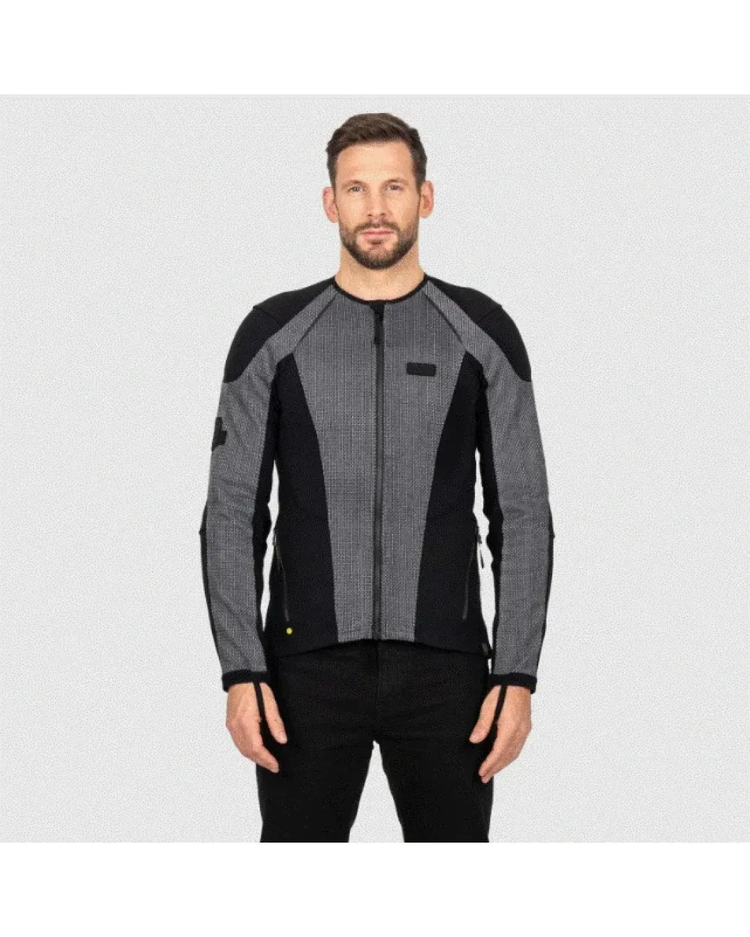 Лятно яке за мотор KNOX URBANE PRO® MK3 BLACK/SILVER