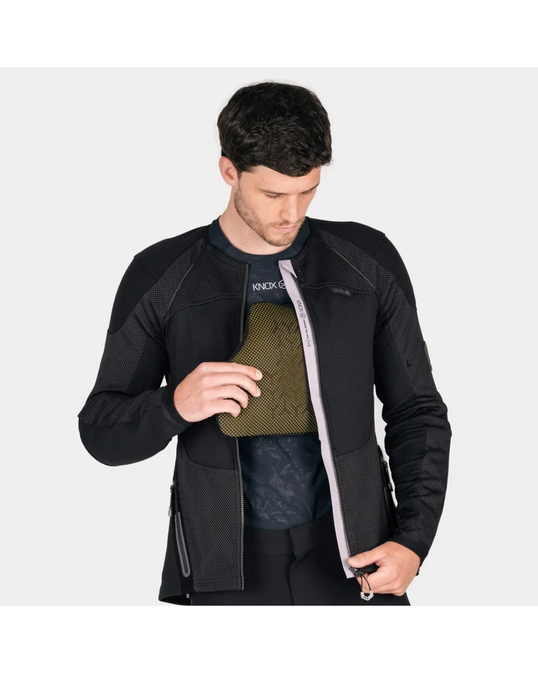 Лятно яке за мотор KNOX URBANE PRO® MOVE BLACK