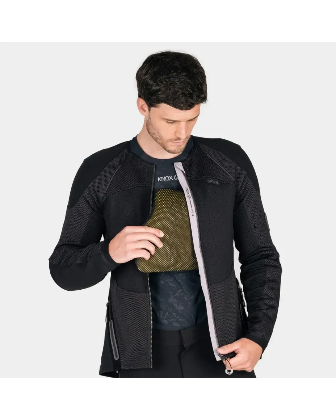 Лятно яке за мотор KNOX URBANE PRO® MOVE BLACK