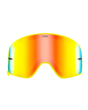 Магнитна плака за очила O'NEAL B-50 YELLOW FRAME-RADIUM RED