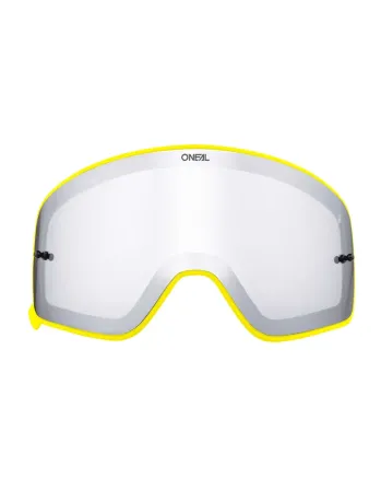 Магнитна плака за очила O'NEAL B-50 YELLOW FRAME SILVER/MIRROR