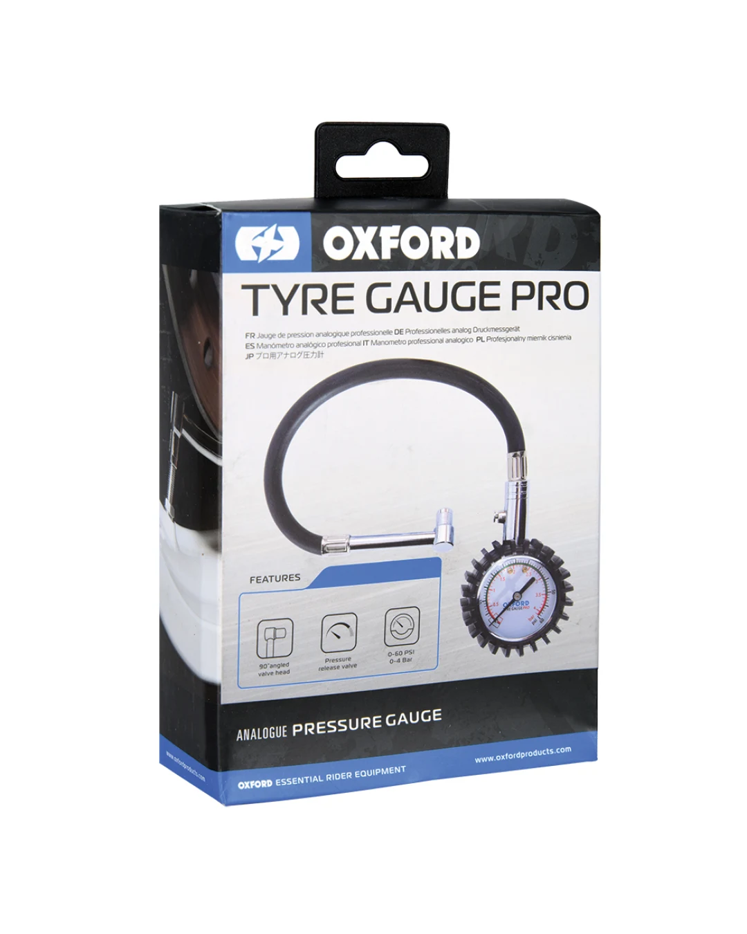 Манометър OXFORD TYRE GUIDE PRO OX750