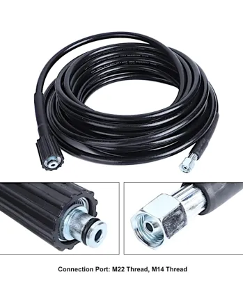 Маркуч за водоструйка с високо налягане - 10 м, M22-14 mm, 400 bar (5800 PSI)
