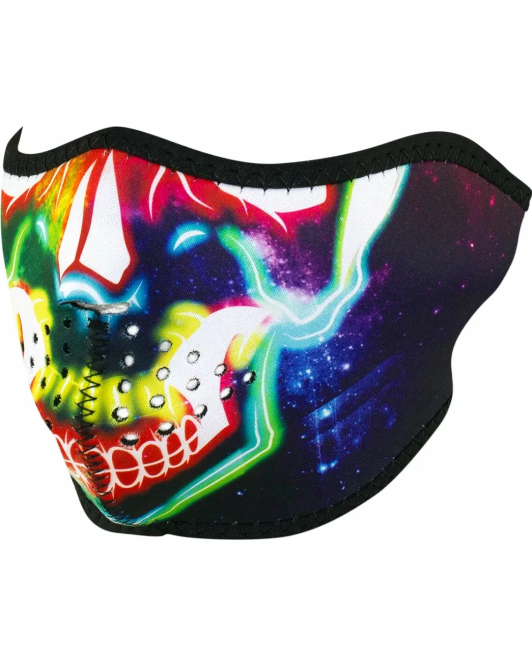 Маска за лице HALF NEON SKULL
