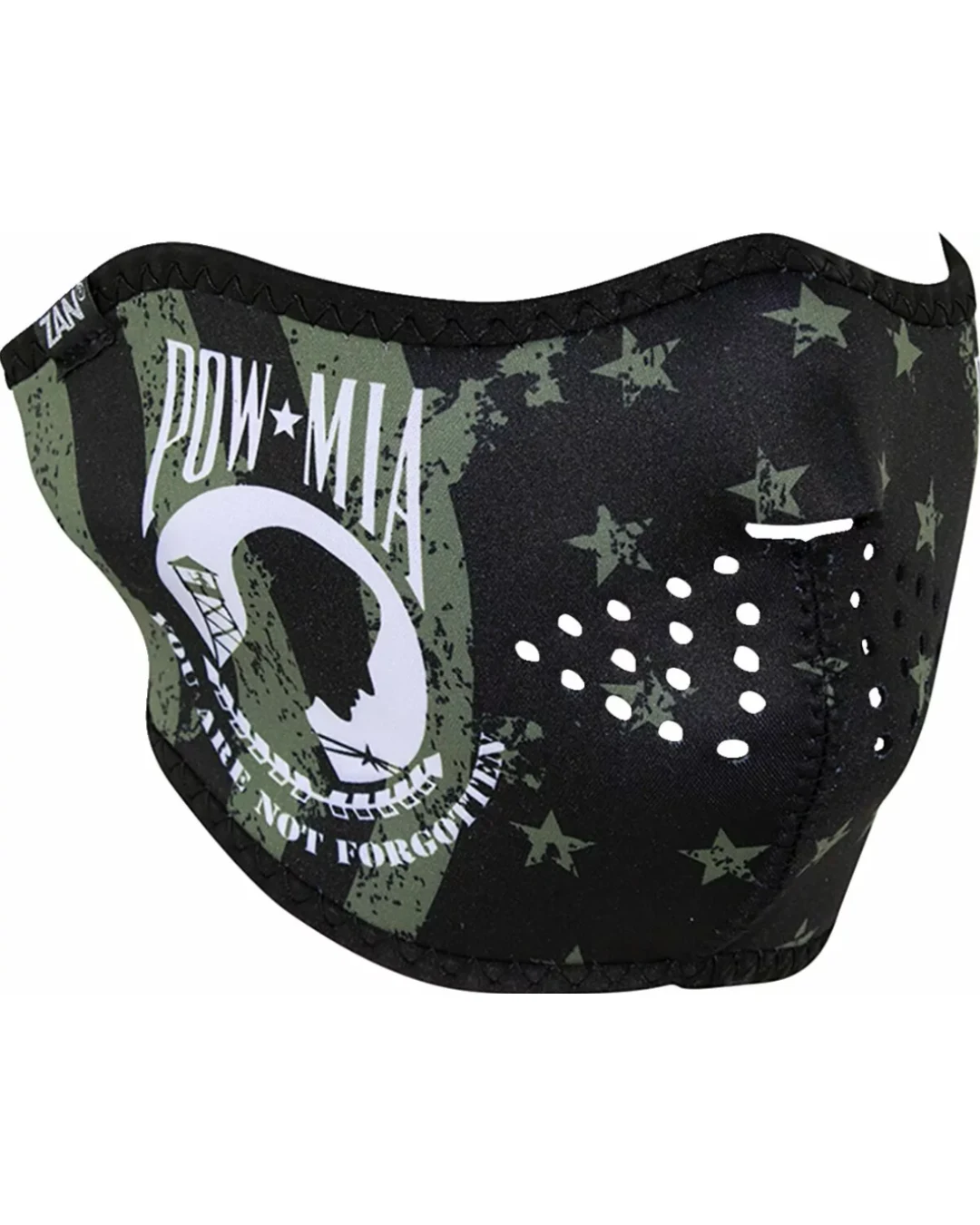 Маска за лице HALF POW MIA FLAG