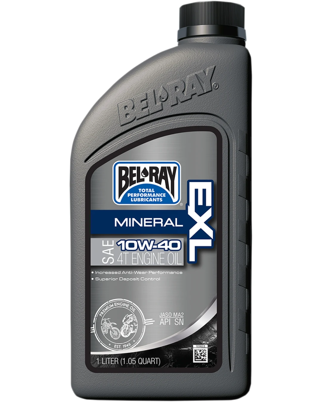 Масло BEL-RAY EXL MINERAL 4T 10W-40 1L