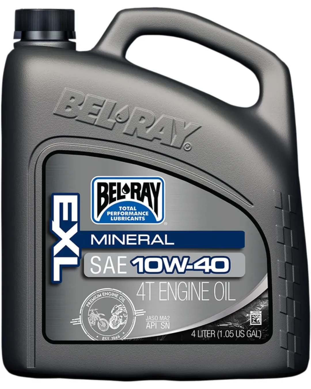 Масло BEL-RAY EXL MINERAL 4T 10W-40 4L