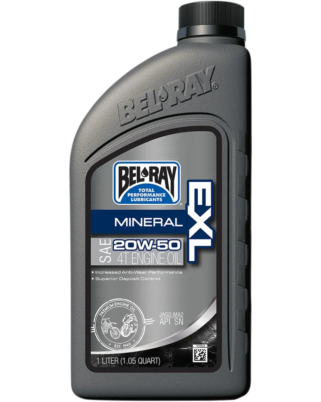 Масло BEL-RAY EXL MINERAL 4T 20W-50 1L