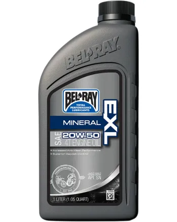 Масло BEL-RAY EXL MINERAL 4T 20W-50 1L