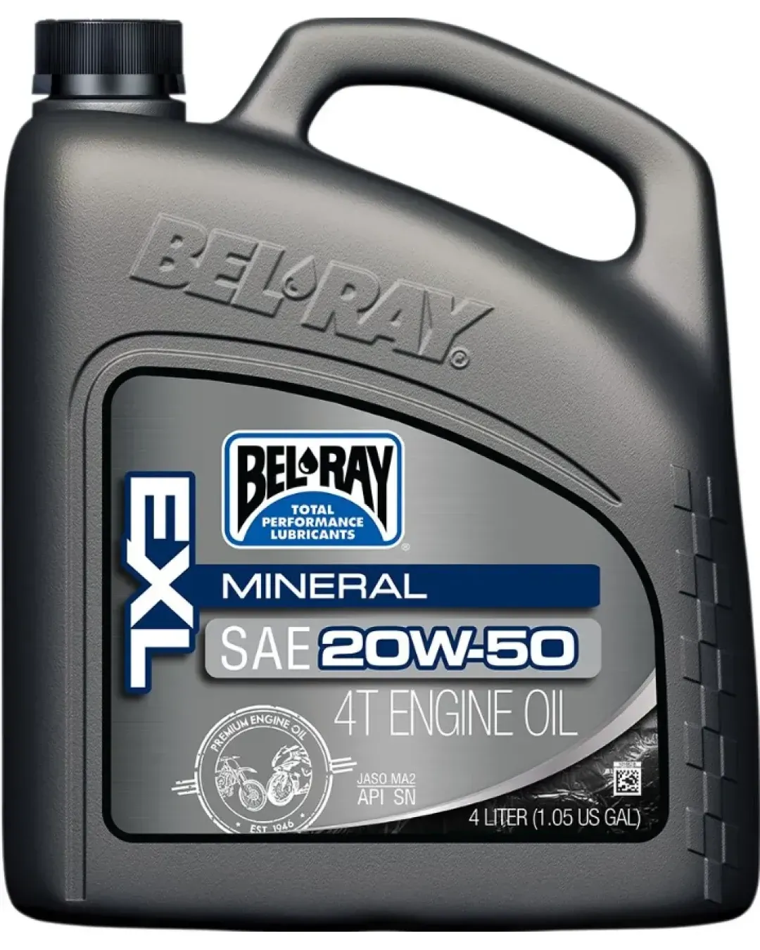 Масло BEL-RAY EXL MINERAL 4T 20W-50 4L