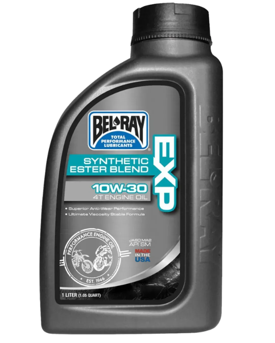 Масло BEL-RAY EXP Synthetic Ester Blend 4T 10W-30 1L