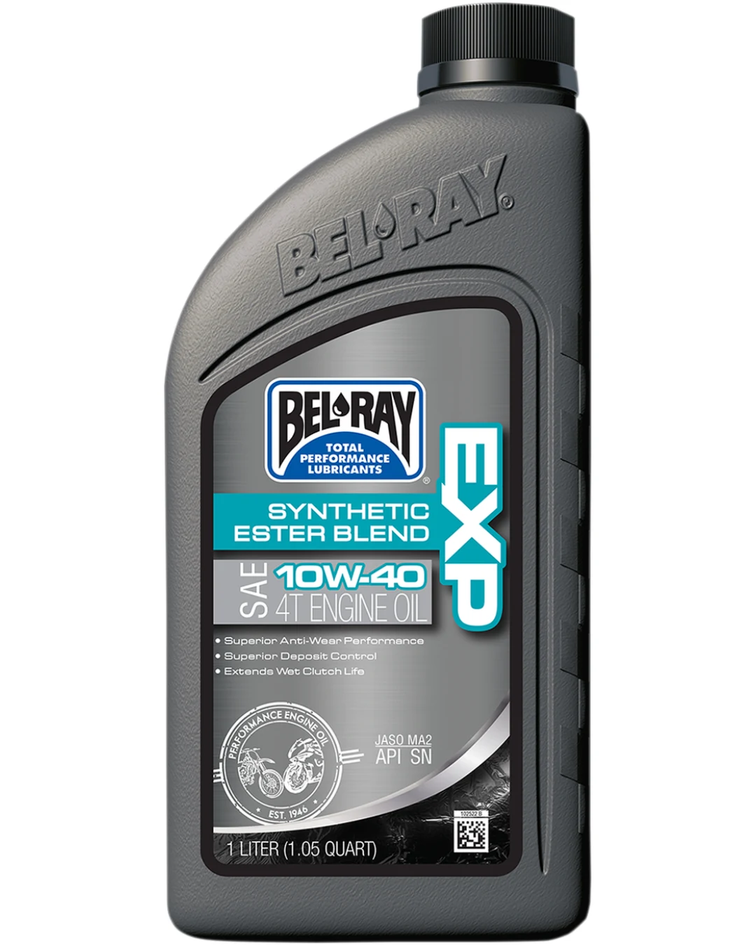 Масло BEL-RAY EXP Synthetic Ester Blend 4T 10W-40 1L