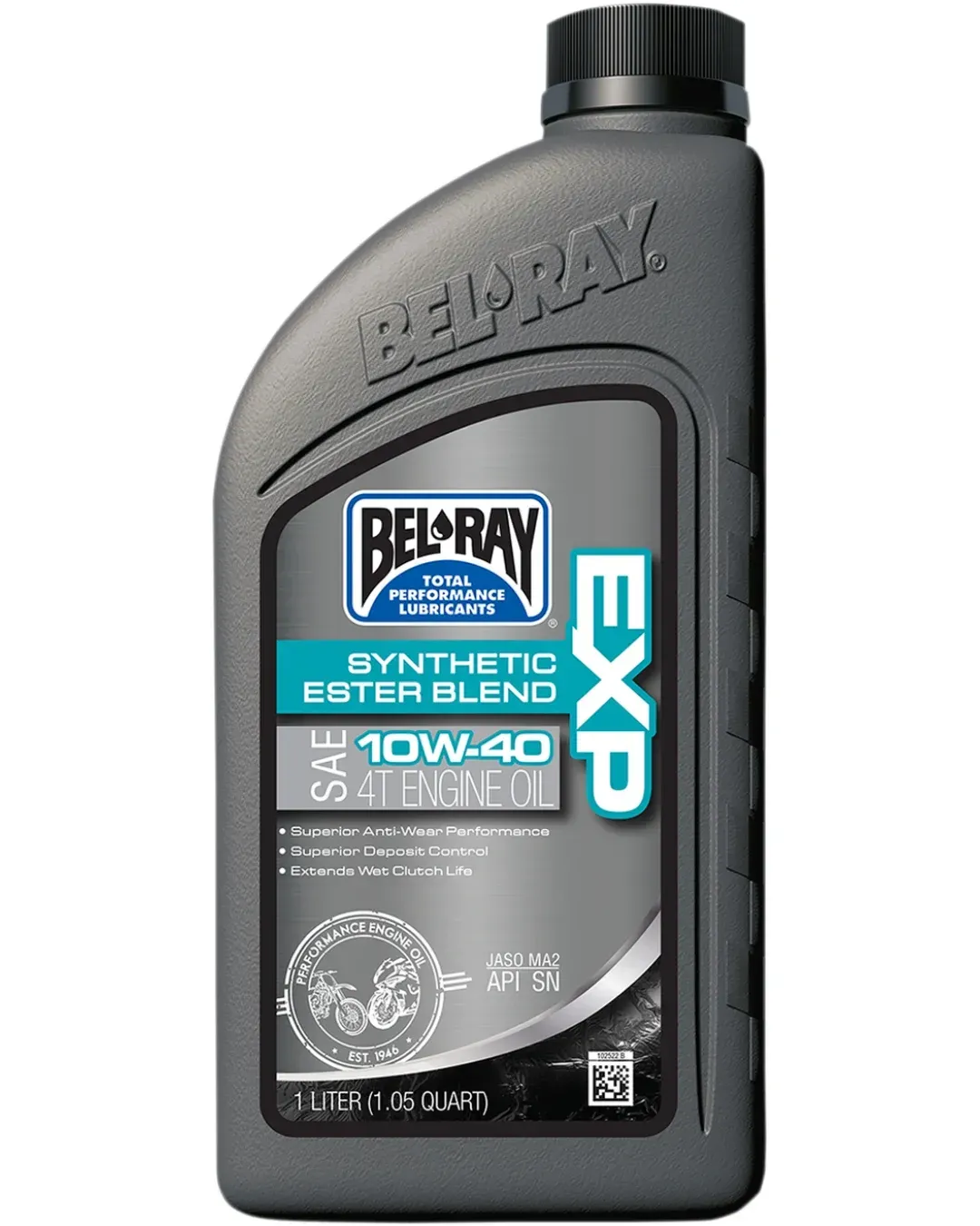 Масло BEL-RAY EXP Synthetic Ester Blend 4T 10W-40 1L