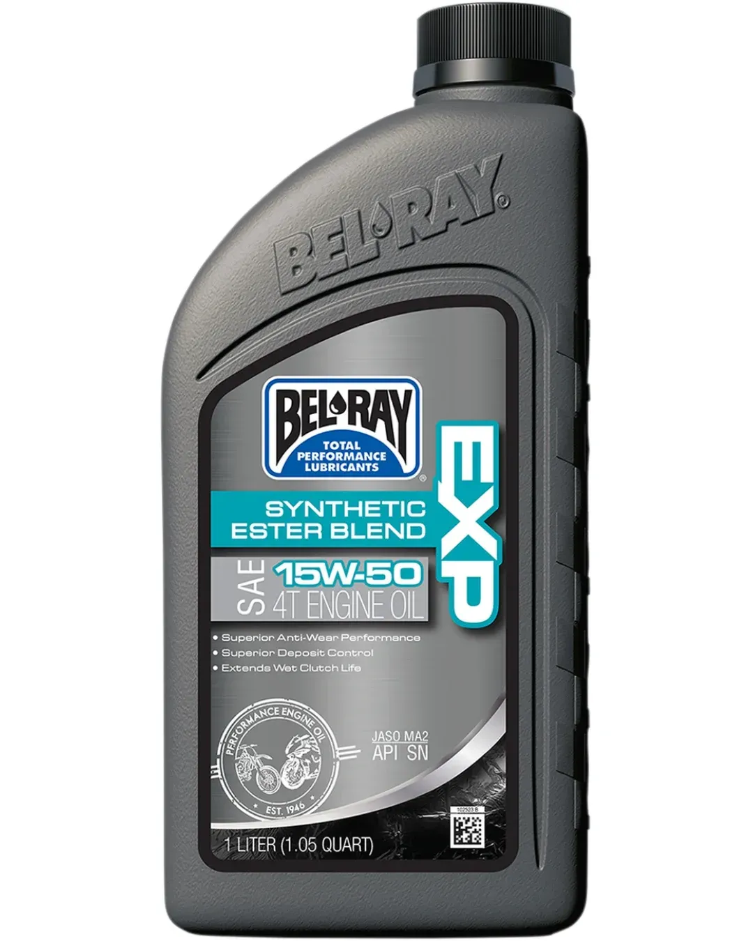 Масло BEL-RAY EXP Synthetic Ester Blend 4T 15W-50 1L