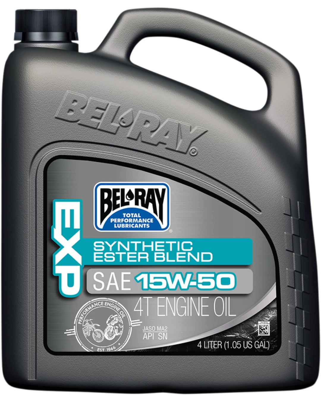 Масло BEL-RAY EXP Synthetic Ester Blend 4T 15W-50 4L