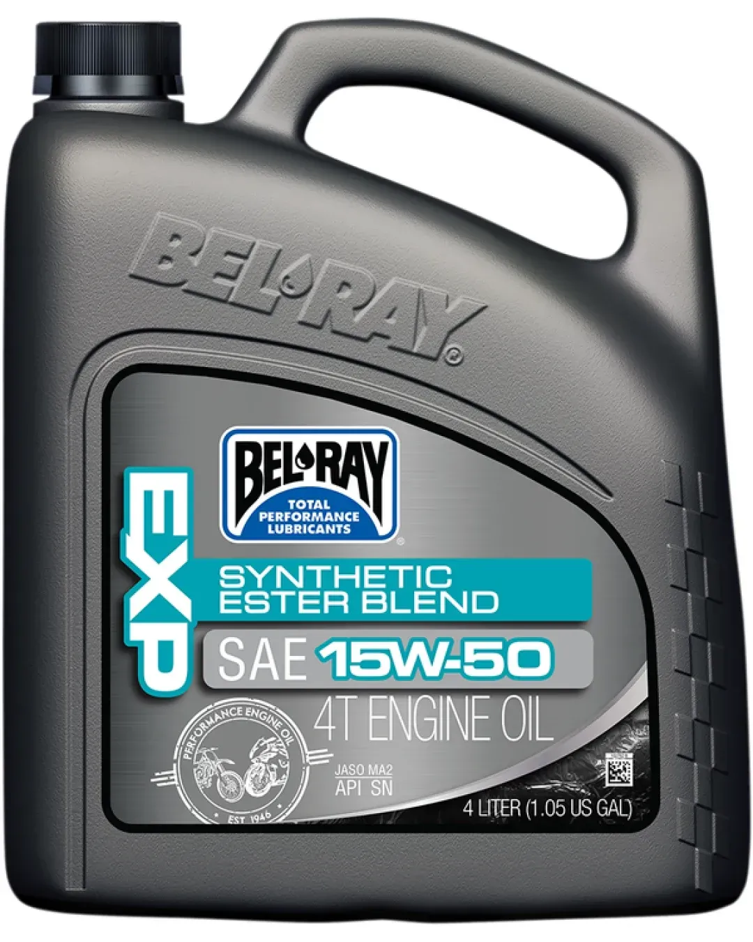 Масло BEL-RAY EXP Synthetic Ester Blend 4T 15W-50 4L