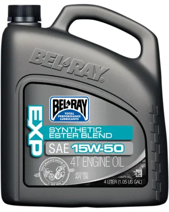 Масло BEL-RAY EXP Synthetic Ester Blend 4T 15W-50 4L