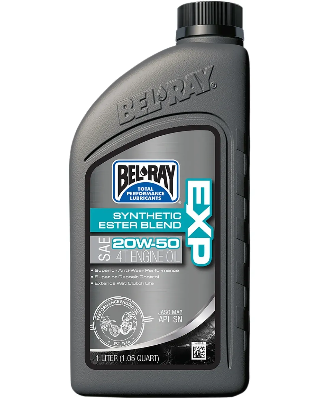 Масло BEL-RAY EXP Synthetic Ester Blend 4T 20W-50 1L
