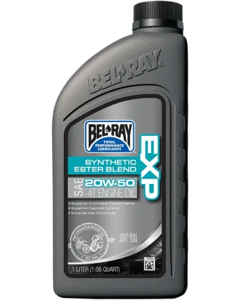 Масло BEL-RAY EXP Synthetic Ester Blend 4T 20W-50 1L
