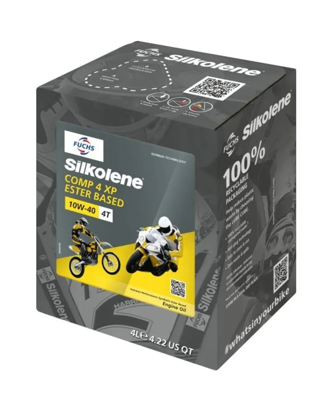 Масло FUCHS SILKOLENE COMP 4 10W40 - XP 4L
