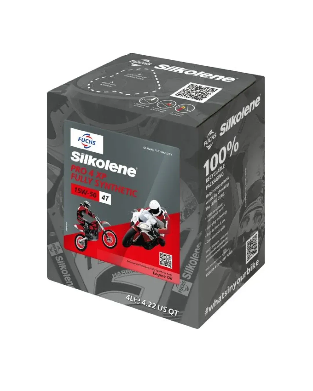 Масло FUCHS SILKOLENE PRO 4 15W50 - XP 4л