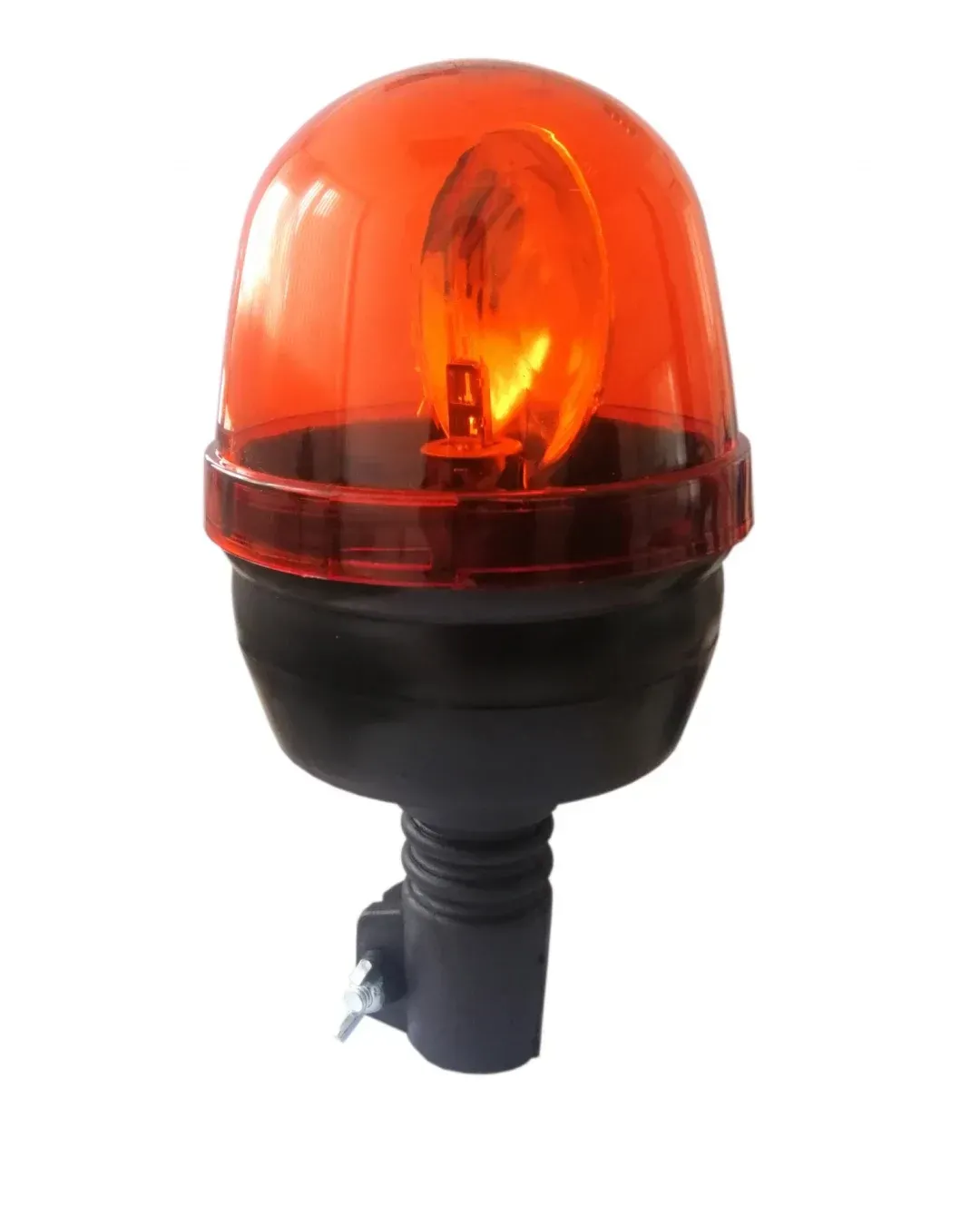 Маяк Буркан Аварийна Сигнална Лампа С Крушка Оранжева Жълта, 12V
