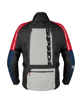 Mъжко текстилно мото яке SPIDI 4 SEASON V3 BLUE/ICE/RED