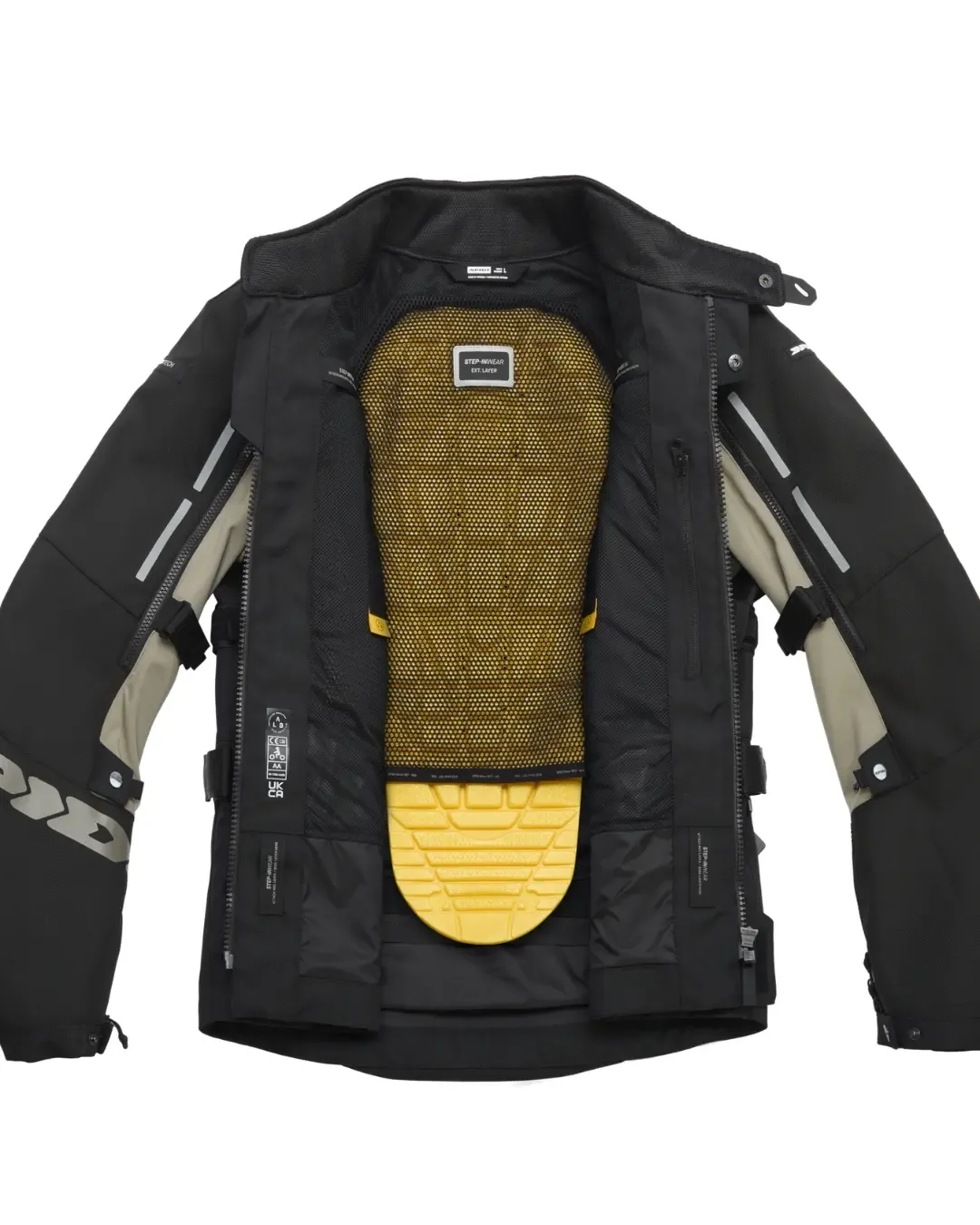 Мъжко текстилно яке SPIDI 4 Season V3 (Black)