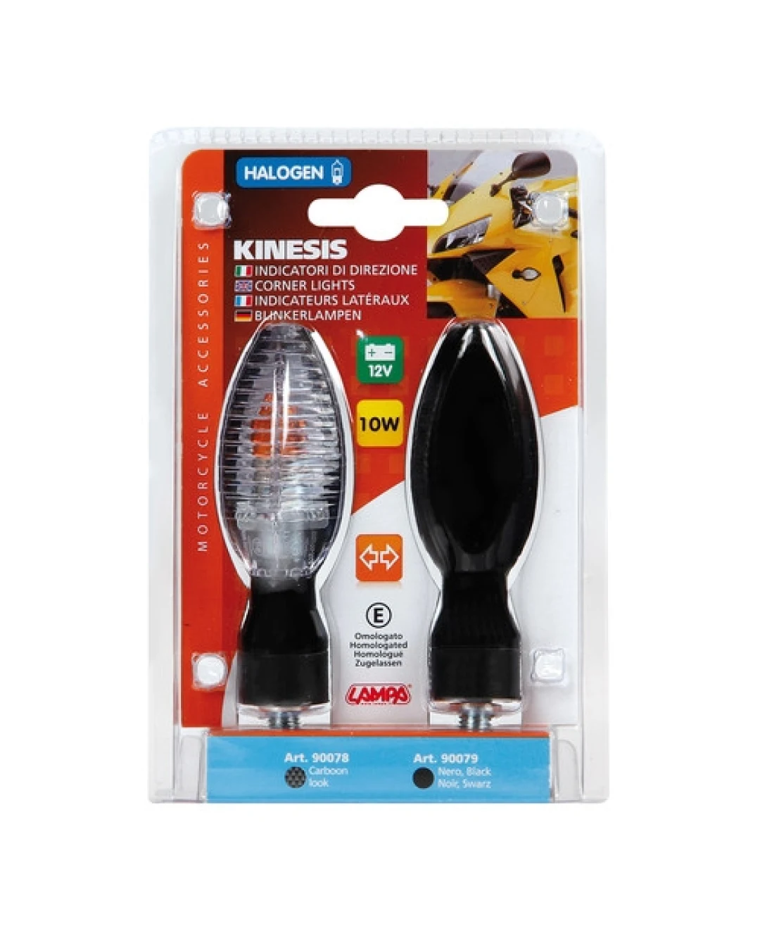 Мигачи KINESIS BLACK – 90079