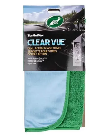 Микрофибърна кърпа Turtle Wax Clear Vue Dual Action (35x40 см)