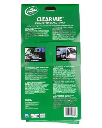 Микрофибърна кърпа Turtle Wax Clear Vue Dual Action (35x40 см)