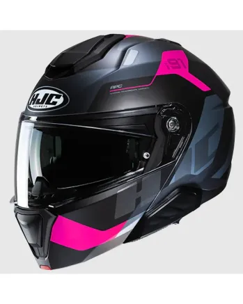Модуларна HJC i91 CARST GRAY/PINK