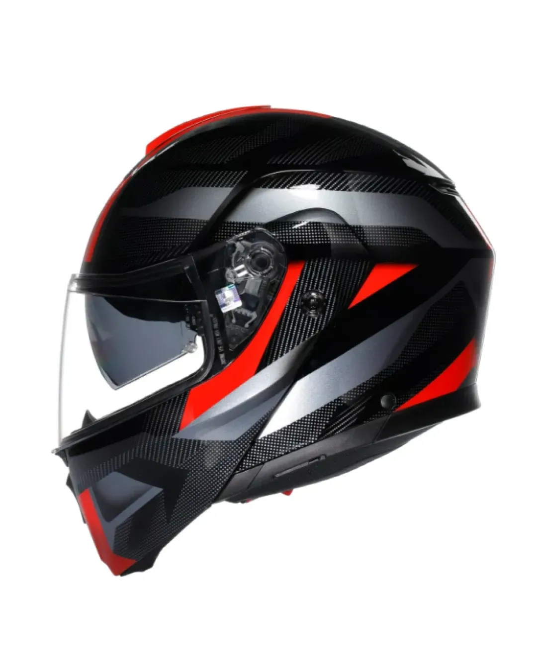 Модуларна каска AGV STREETMODULAR LEDRO BLACK/RED