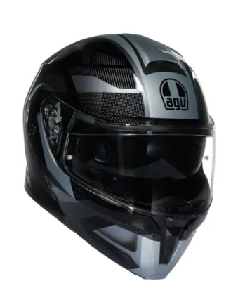 Модуларна каска AGV STREETMODULAR LEDRO MATT BLACK/GREY