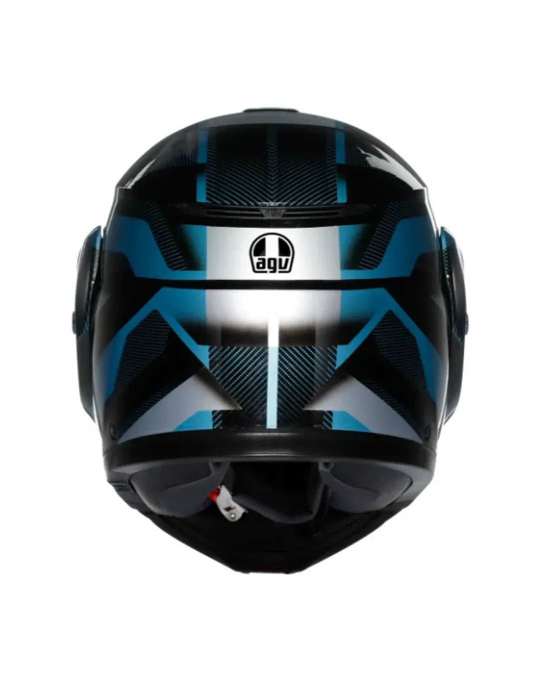 Модуларна каска AGV STREETMODULAR LEDRO MATT BLACK/POWDER BLUE