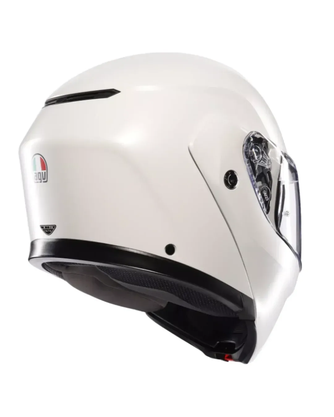 Модуларна каска AGV STREETMODULAR MONO MATT BLACK MATERIA WHITE