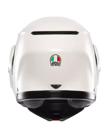 Модуларна каска AGV STREETMODULAR MONO MATT BLACK MATERIA WHITE